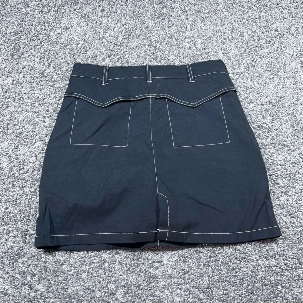 Athleta Black Skirt Skort Womens Athletic Pockets Size 2